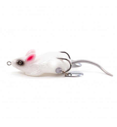 фото Мышь-незацепляйка Namazu MOUSE с лепестками, 76 мм, 26 г, цвет 16, крючок-двойник YR Hooks (BN) #2/0